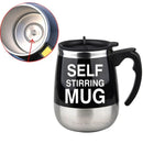 Caneca magnética de auto agitação de aço inoxidável